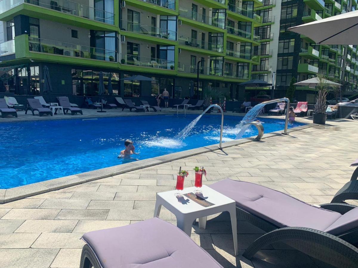 Apartament Rebeca Lux By Alezzi Beach Resort Неводарі Екстер'єр фото